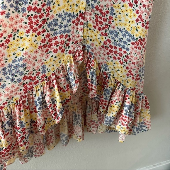 rails frida meadow multicolor ditsy floral midi dress - Picture 6 of 10